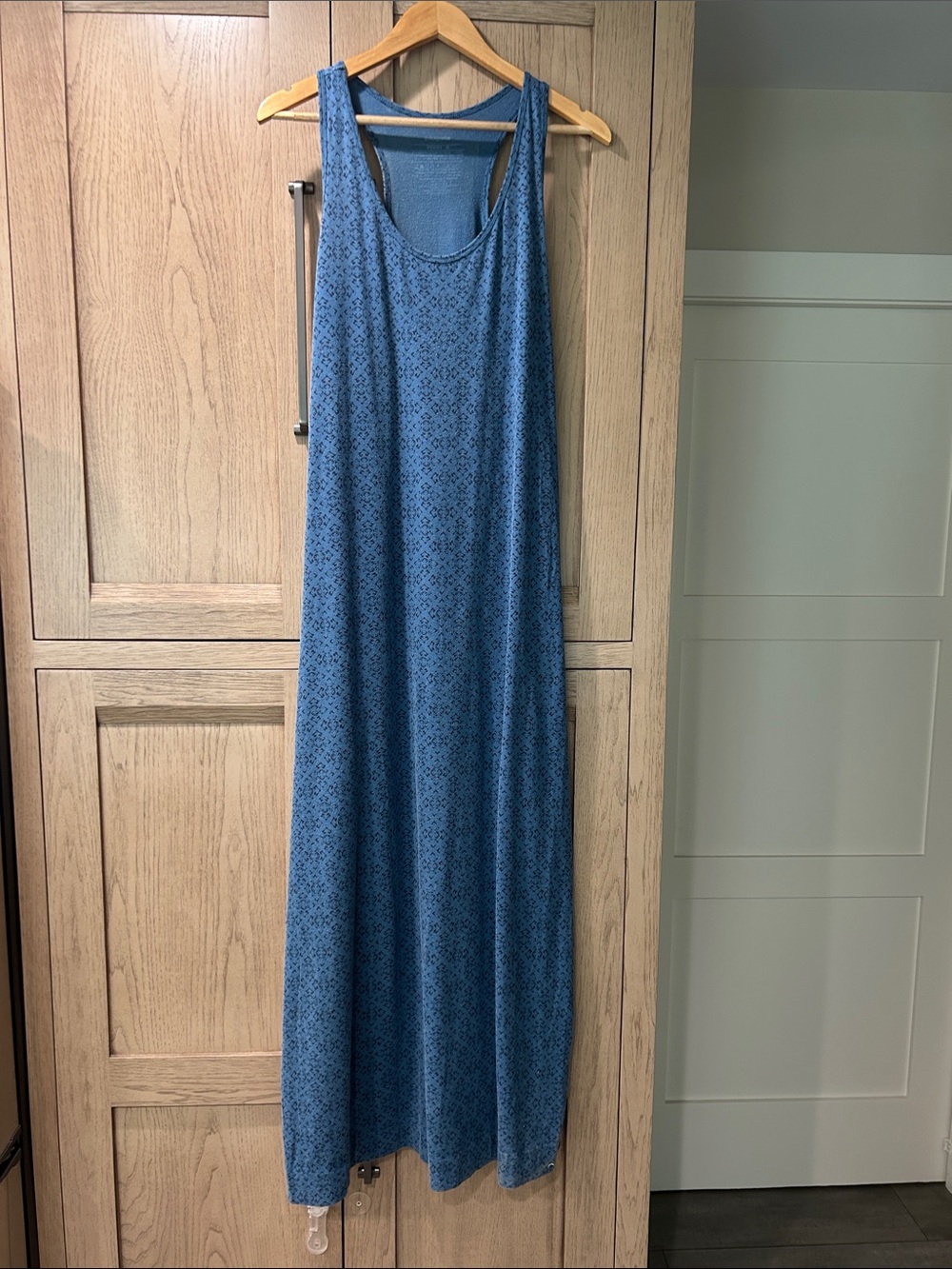 Patagonia Blue Sleeveless Maxi Dress - Casual Comfort